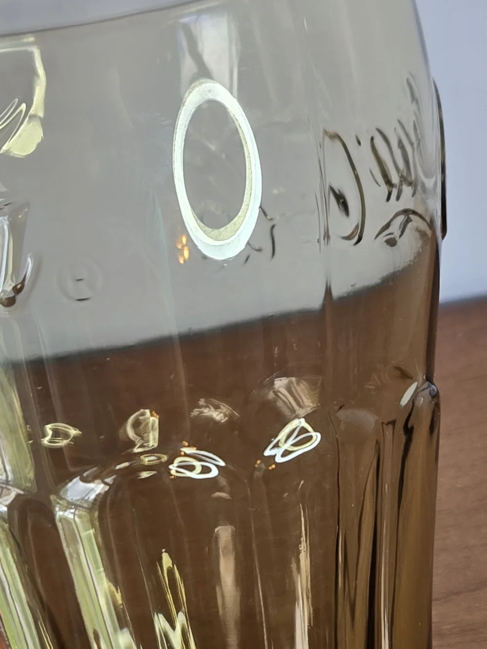 Vintage Coca-Cola Libbey Smoked Amber Glasses, Tumblers Brown, Coke, Set Of 2
